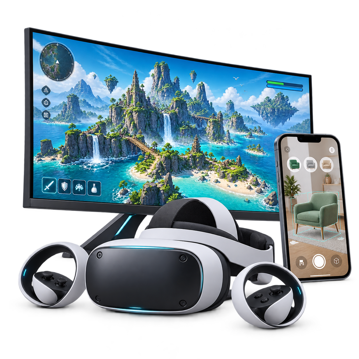 Game and AR/VR device showcase