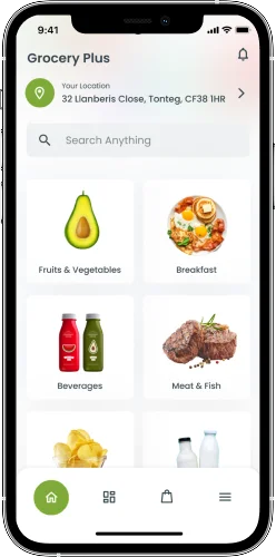 Grocery Delivery App Development